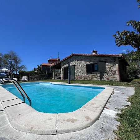 Casa 2 Habitaciones Con Piscina Y Cenador Al Aire Libre Pontevedra Bagian luar foto