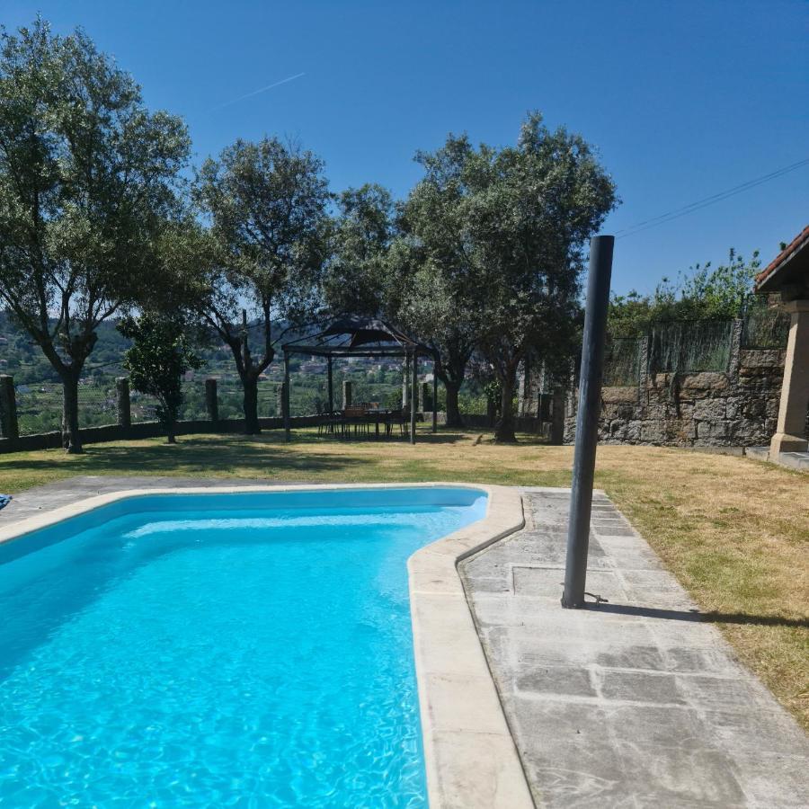 Casa 2 Habitaciones Con Piscina Y Cenador Al Aire Libre Pontevedra Bagian luar foto