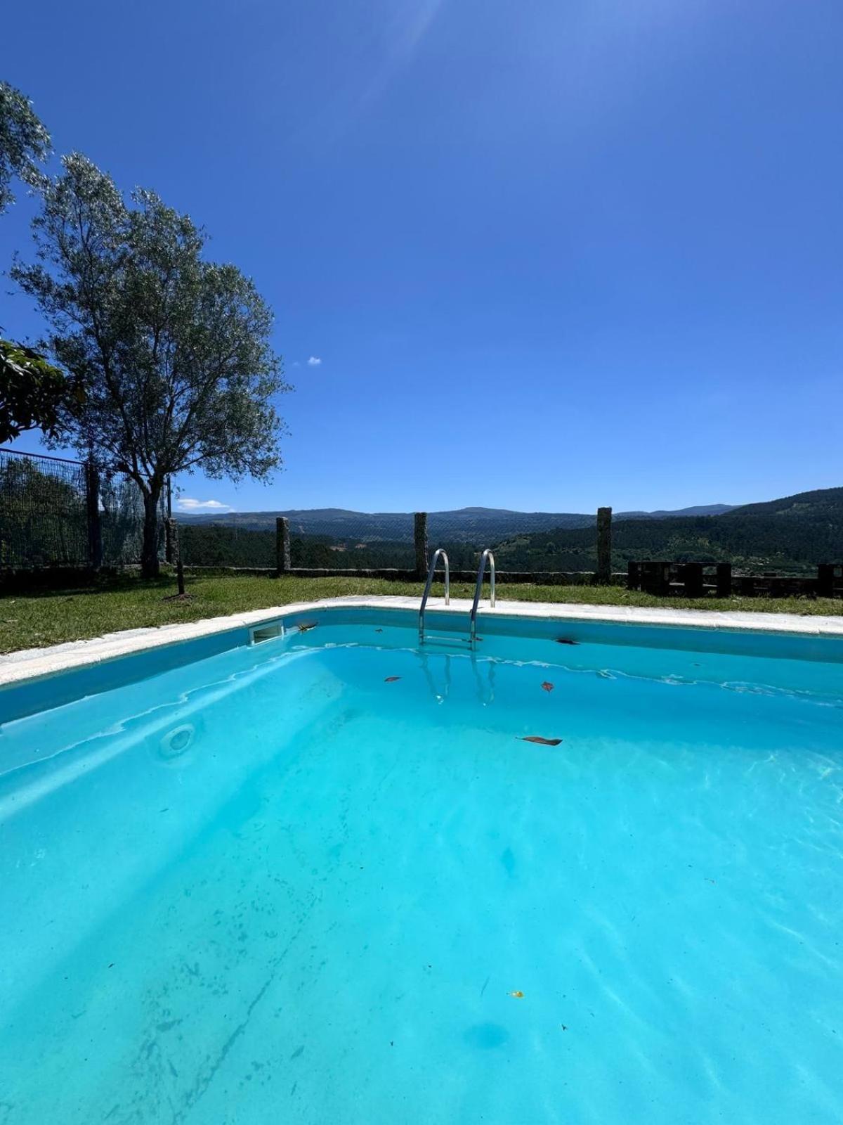 Casa 2 Habitaciones Con Piscina Y Cenador Al Aire Libre Pontevedra Bagian luar foto
