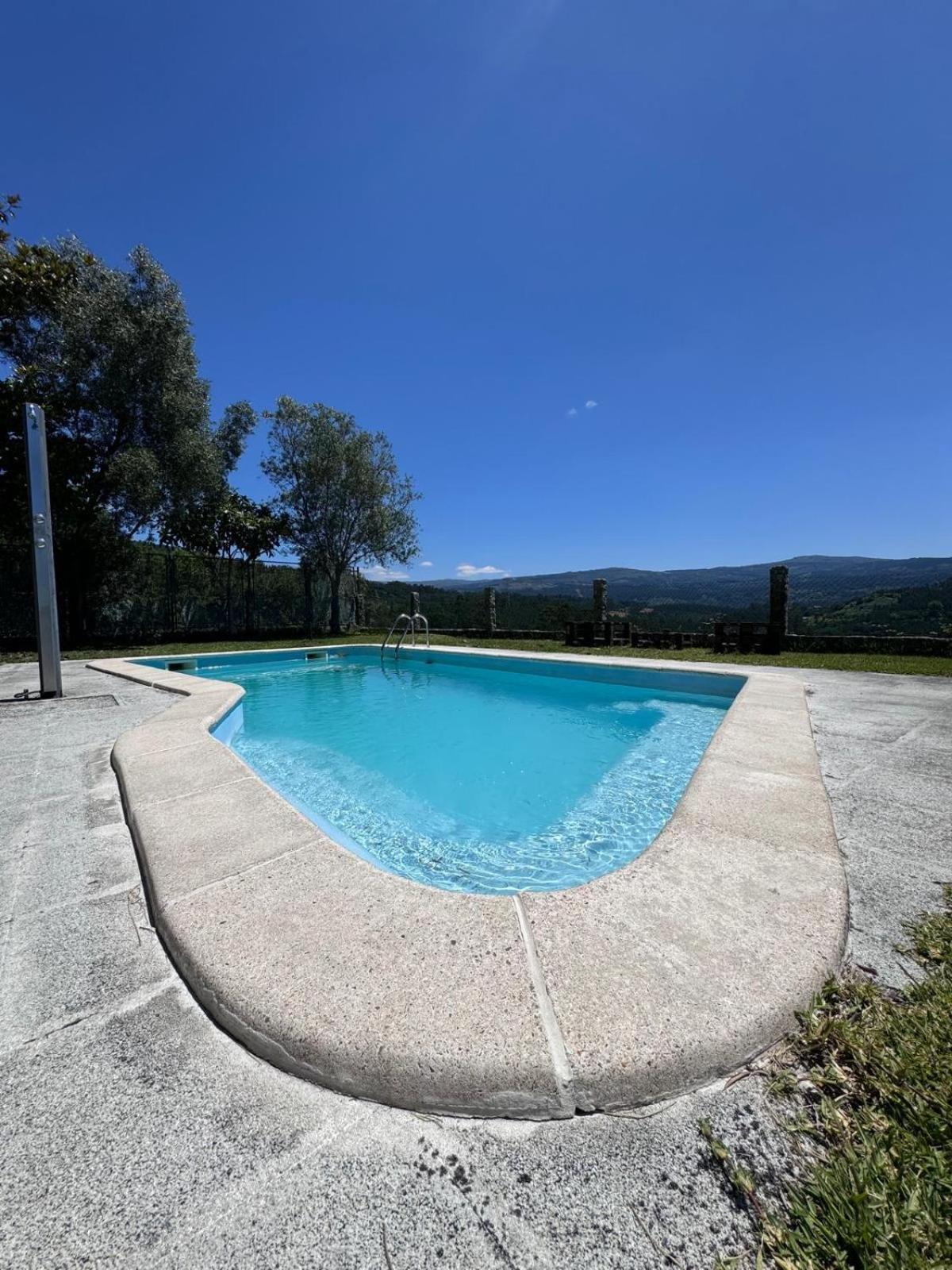Casa 2 Habitaciones Con Piscina Y Cenador Al Aire Libre Pontevedra Bagian luar foto