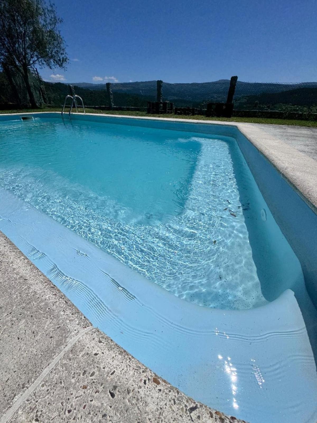 Casa 2 Habitaciones Con Piscina Y Cenador Al Aire Libre Pontevedra Bagian luar foto