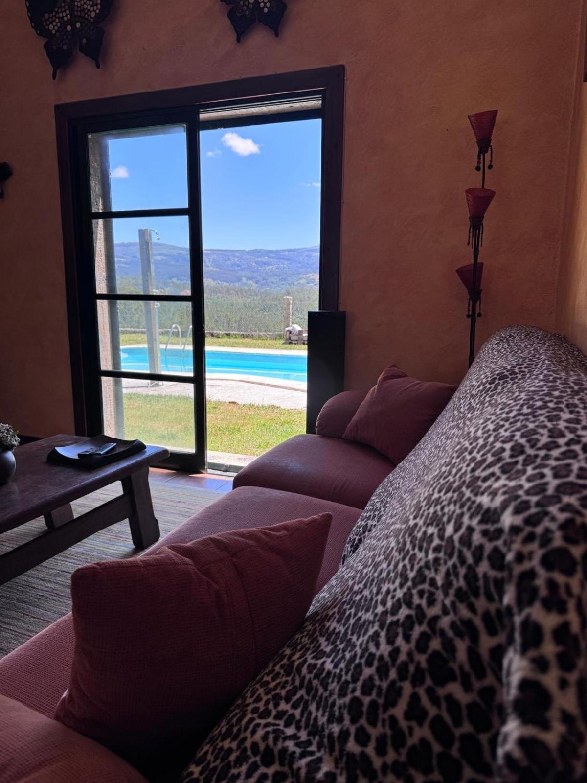 Casa 2 Habitaciones Con Piscina Y Cenador Al Aire Libre Pontevedra Bagian luar foto