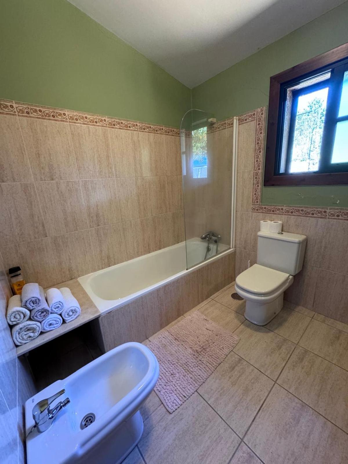 Casa 2 Habitaciones Con Piscina Y Cenador Al Aire Libre Pontevedra Bagian luar foto