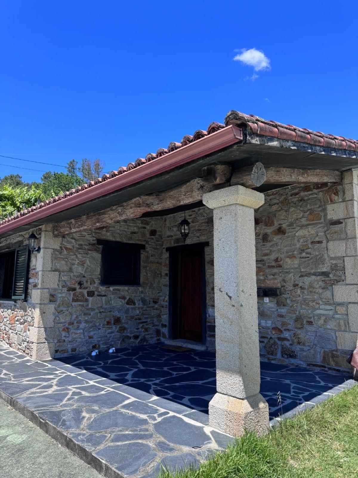 Casa 2 Habitaciones Con Piscina Y Cenador Al Aire Libre Pontevedra Bagian luar foto