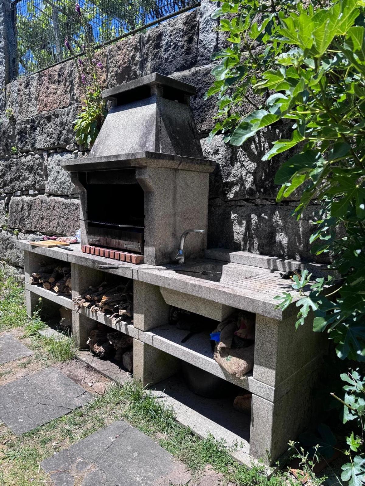 Casa 2 Habitaciones Con Piscina Y Cenador Al Aire Libre Pontevedra Bagian luar foto